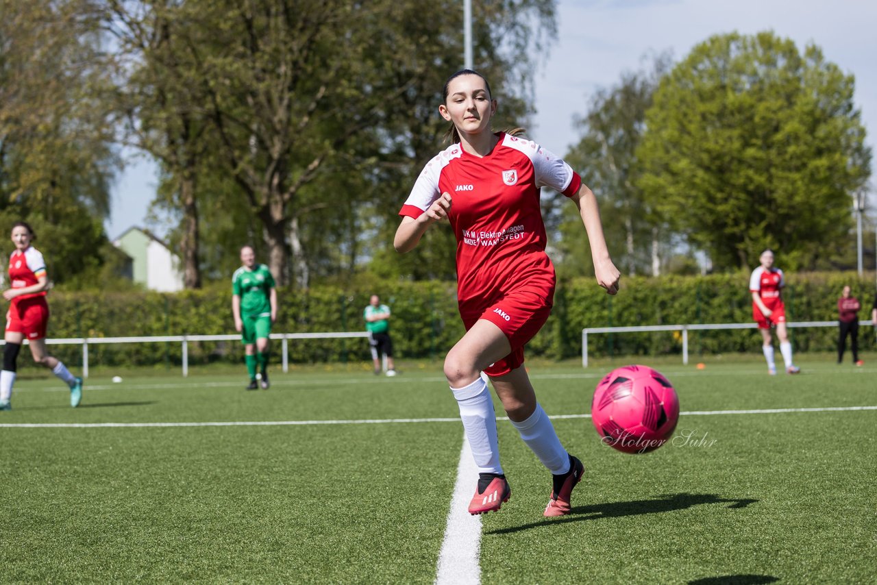 Bild 76 - wBJ SV Wahlstedt - TSV Wentorf-Dandesneben : Ergebnis: 7:1